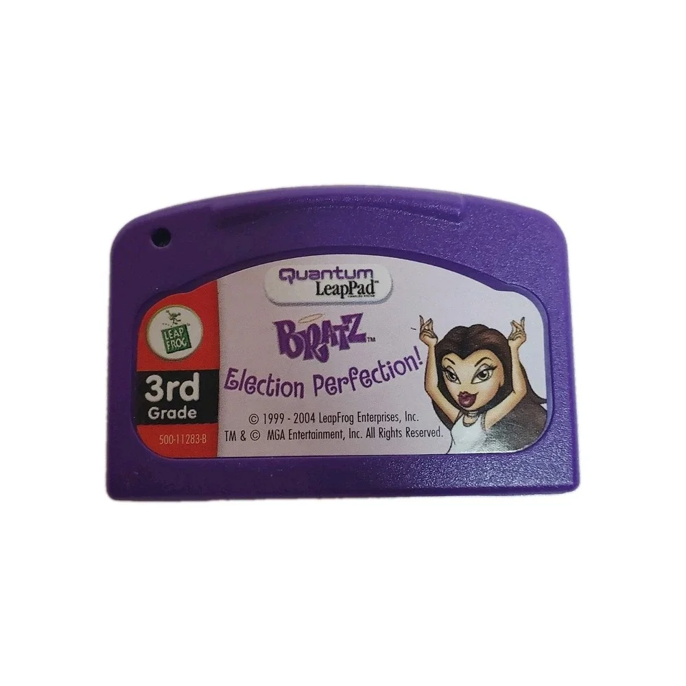 LeapFrog Quantum LeapPad Cartridge Bratz Election Perfection Cartridge Only